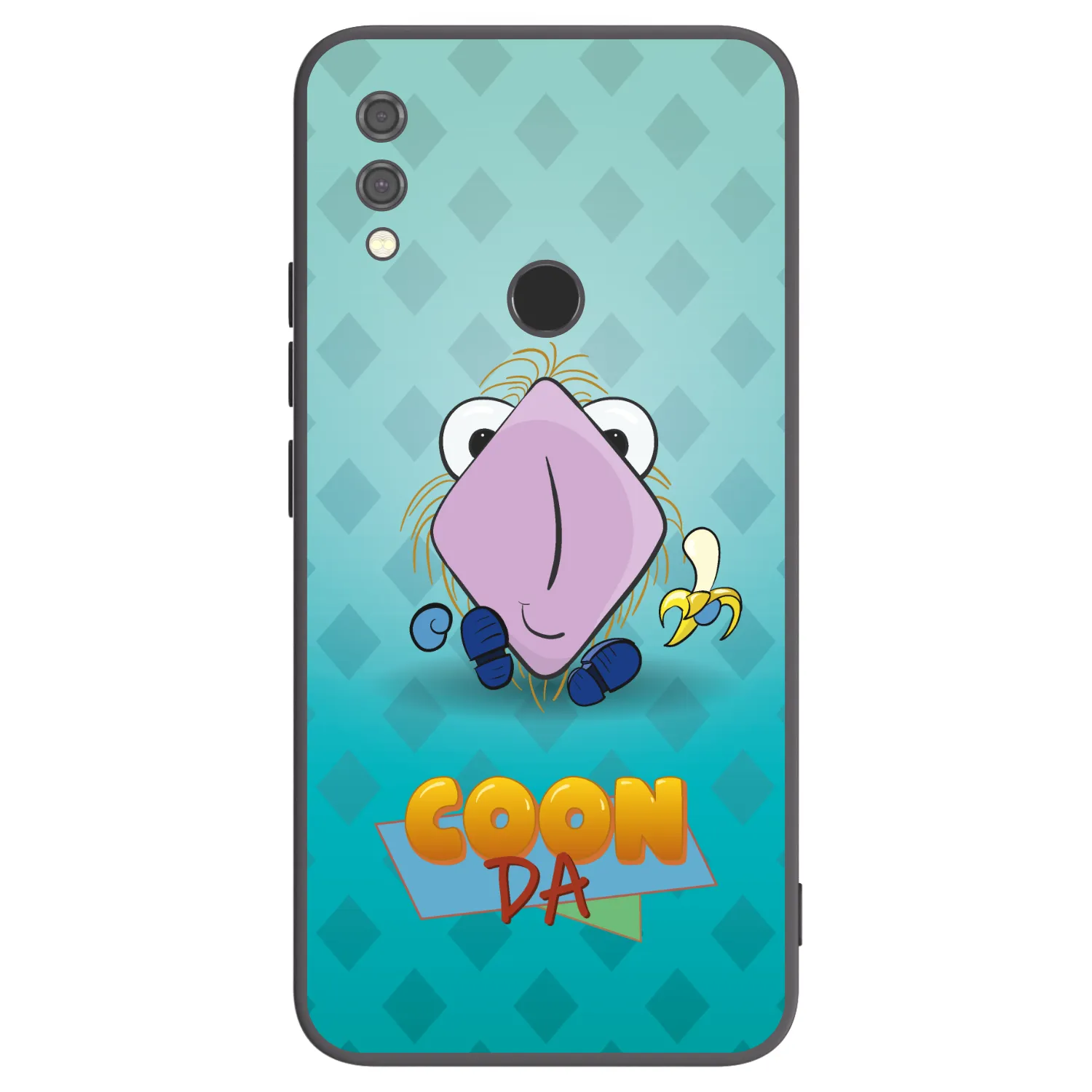 Picasee silikonový černý obal pro Xiaomi Redmi Note 7 - COONDA chlupatka světlá