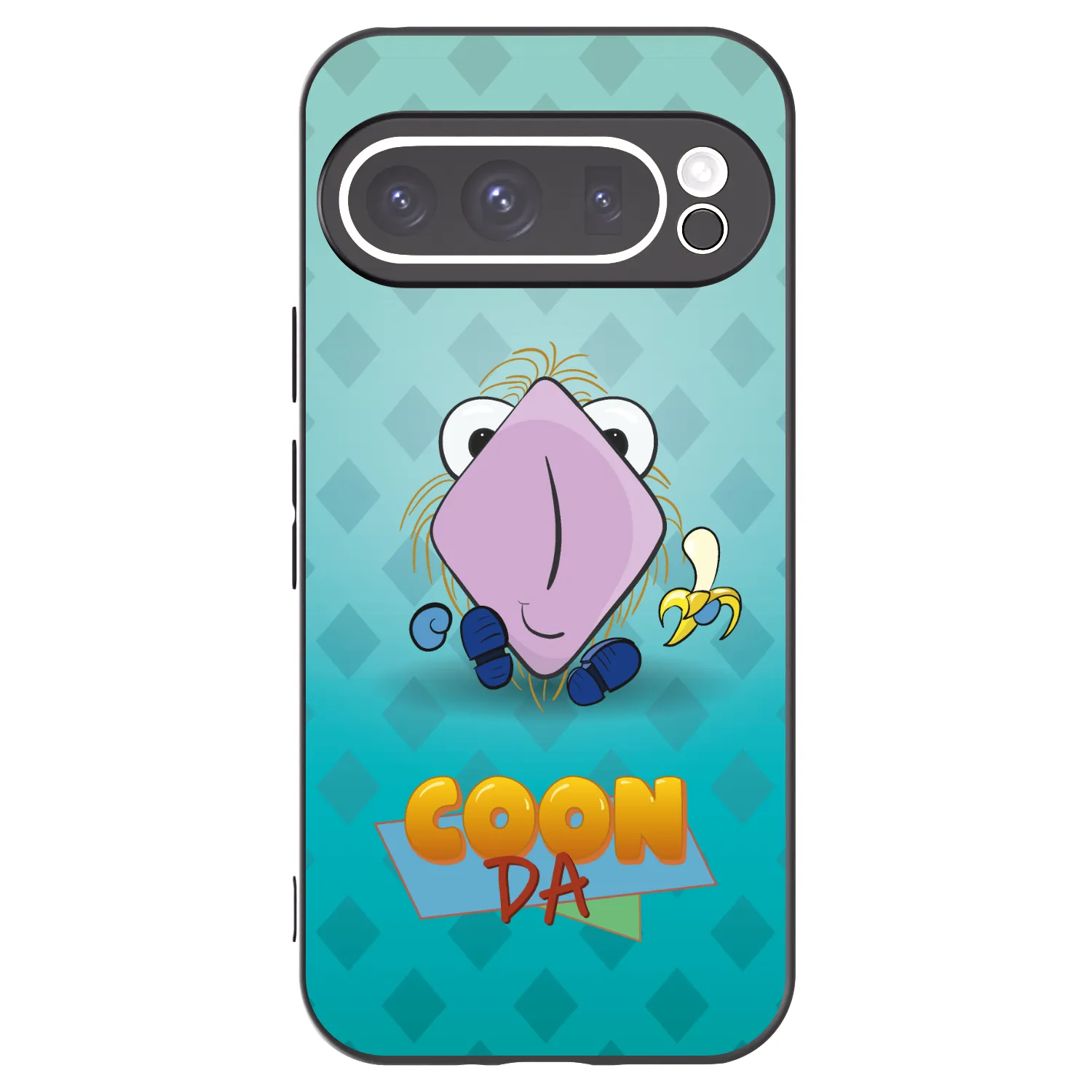 Picasee silikonový černý obal pro Google Pixel 9 Pro - COONDA chlupatka světlá