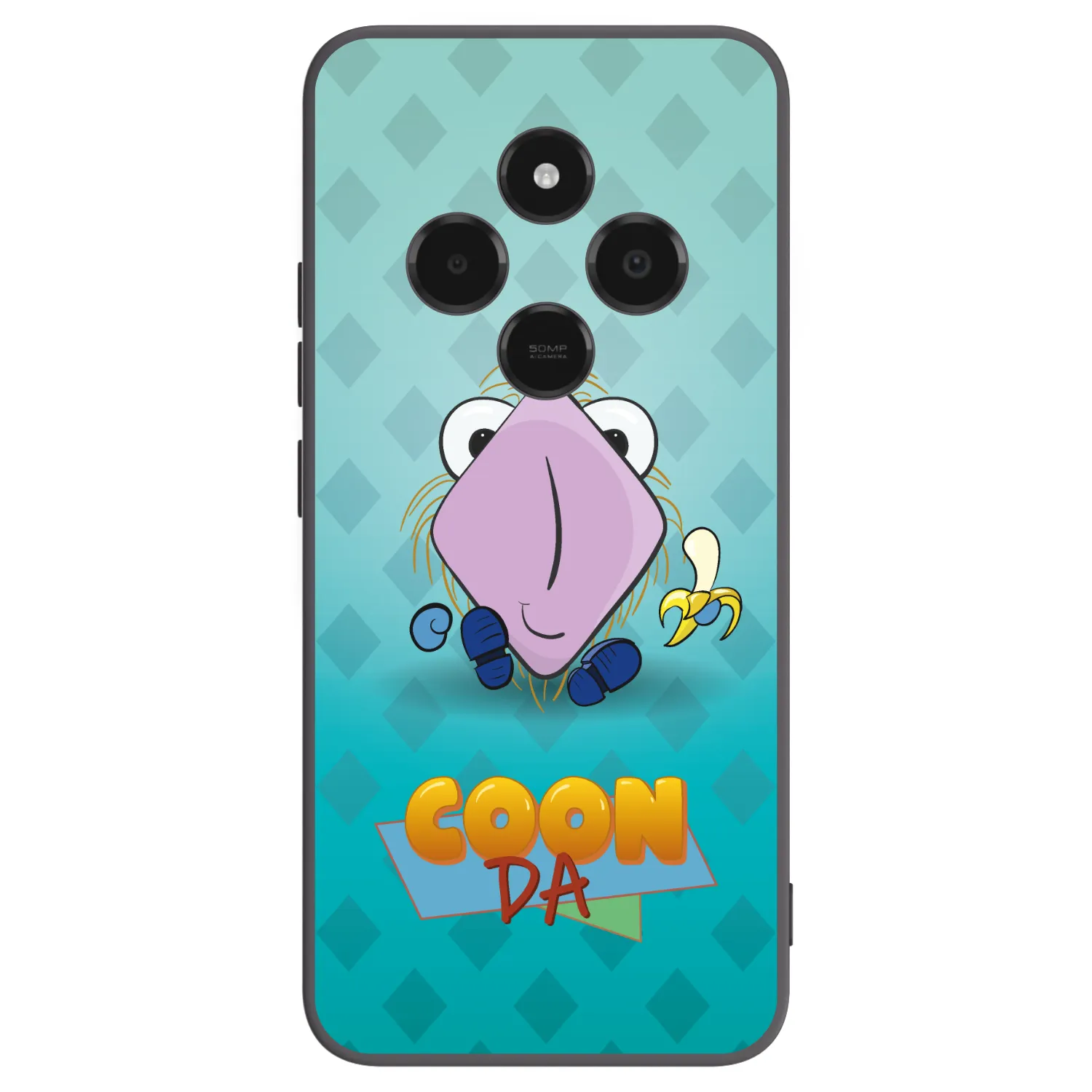 Picasee silikonový černý obal pro Xiaomi Poco C75 - COONDA chlupatka světlá