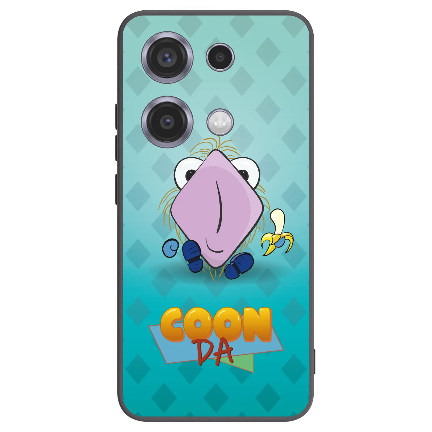 Picasee silikonový černý obal pro Xiaomi Redmi Note 14S - COONDA chlupatka světlá