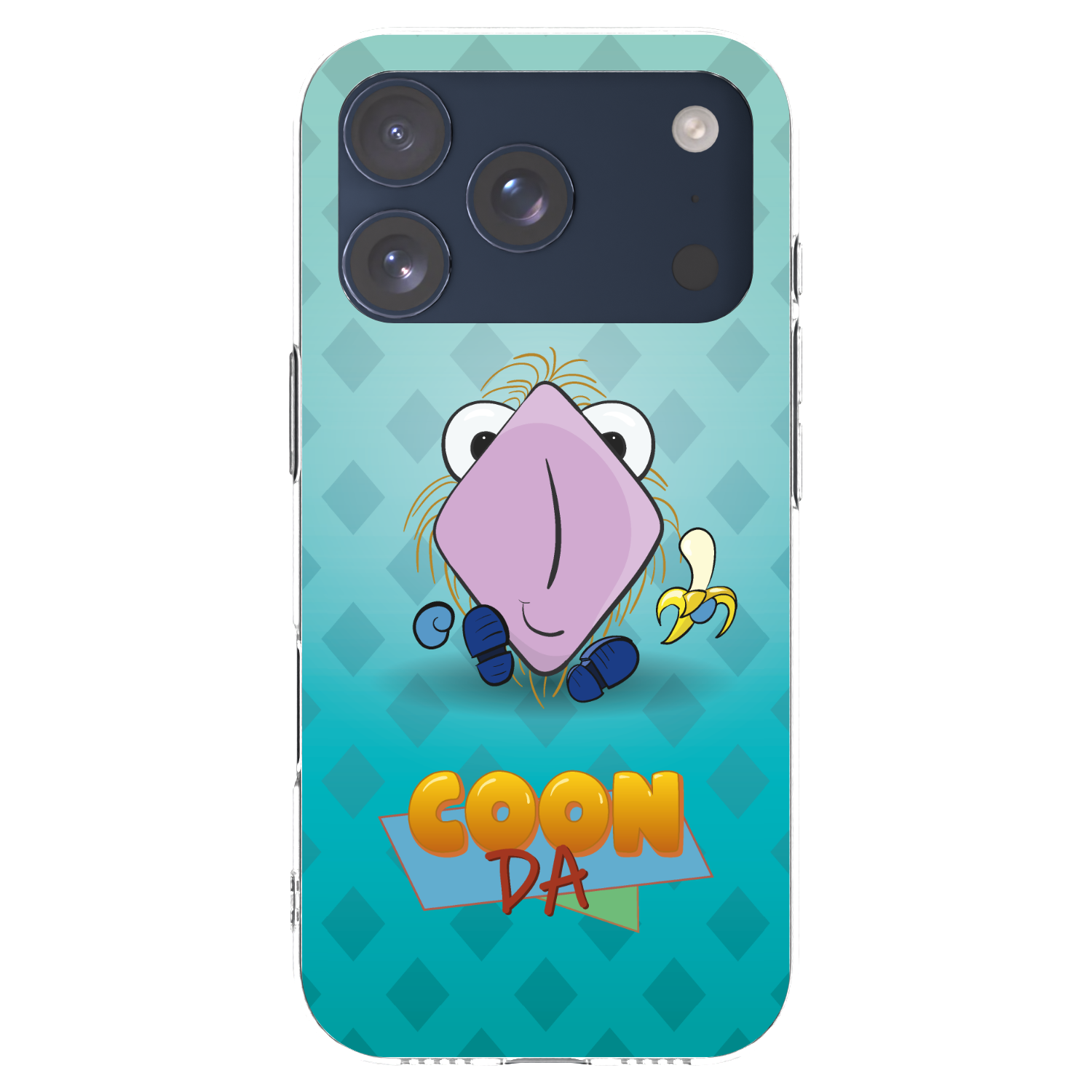 Picasee silikonový průhledný obal pro Apple iPhone 17 Pro - COONDA chlupatka světlá