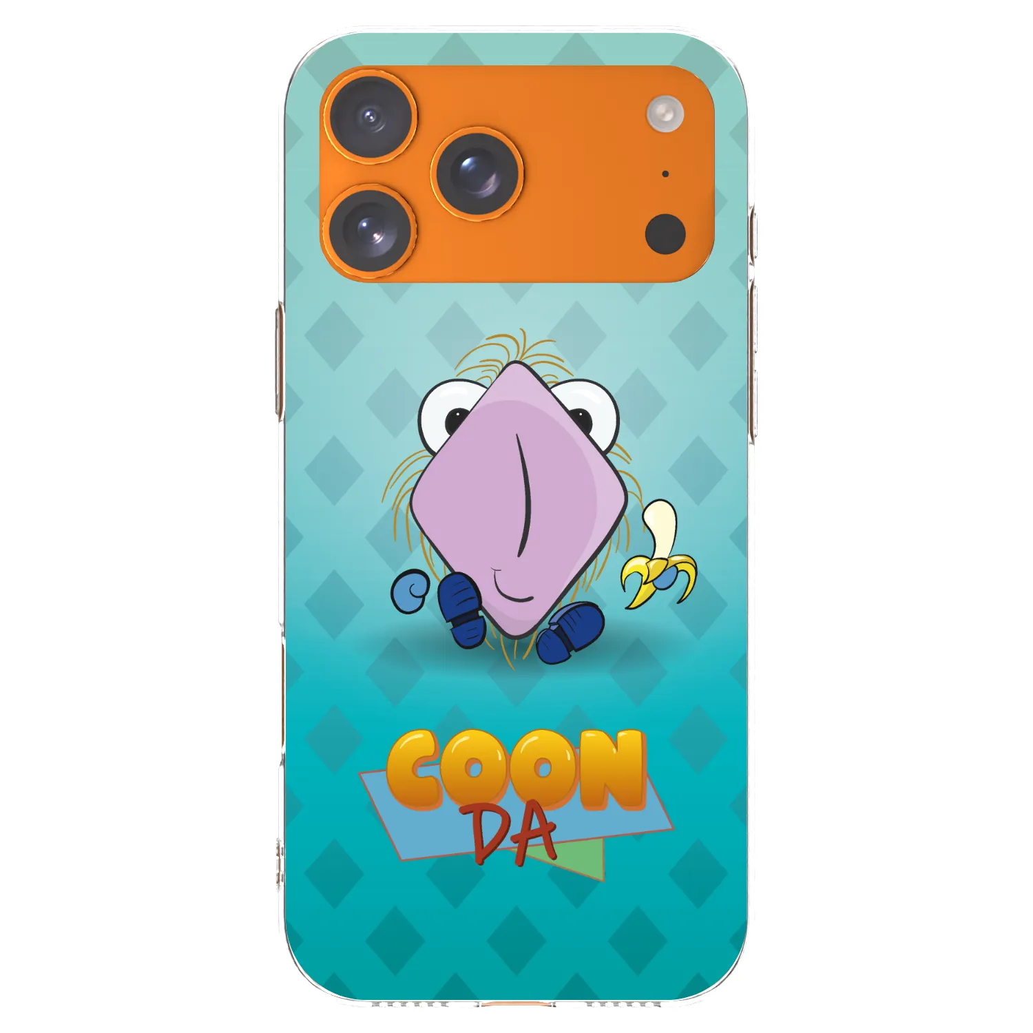 Picasee silikonový průhledný obal pro Apple iPhone 17 Pro Max - COONDA chlupatka světlá