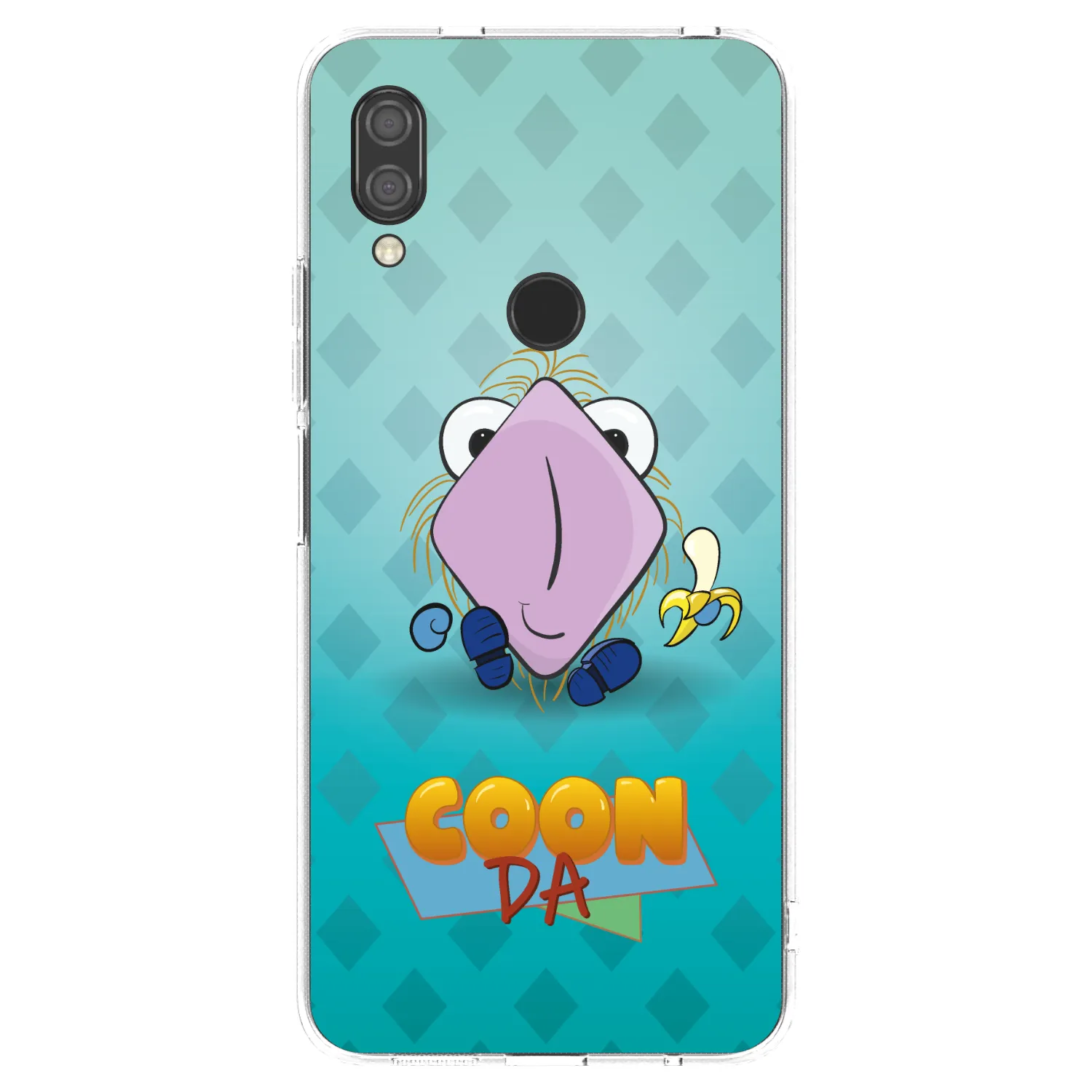 Picasee silikonový průhledný obal pro Xiaomi Redmi 7 - COONDA chlupatka světlá
