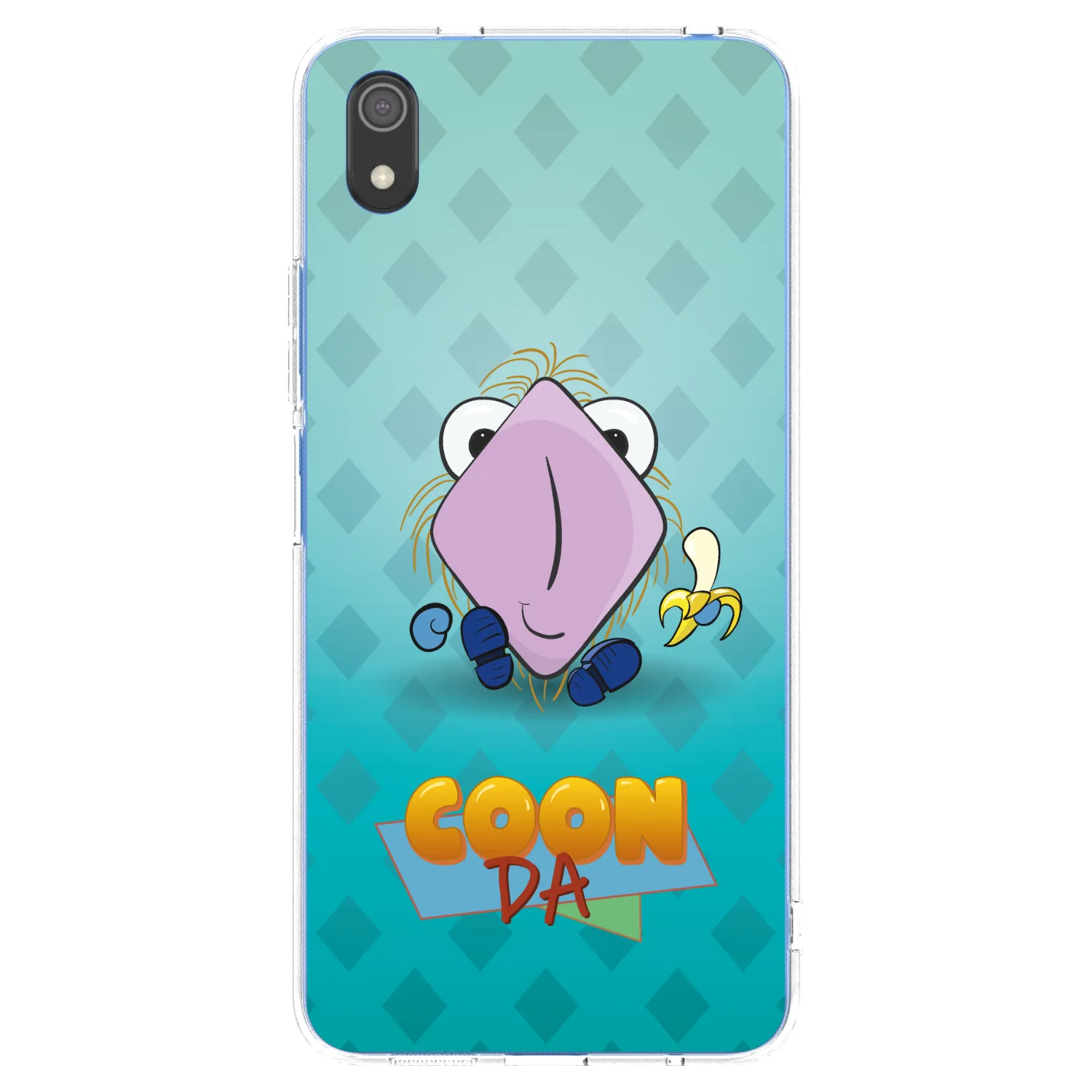 Picasee silikonový průhledný obal pro Xiaomi Redmi 7A - COONDA chlupatka světlá