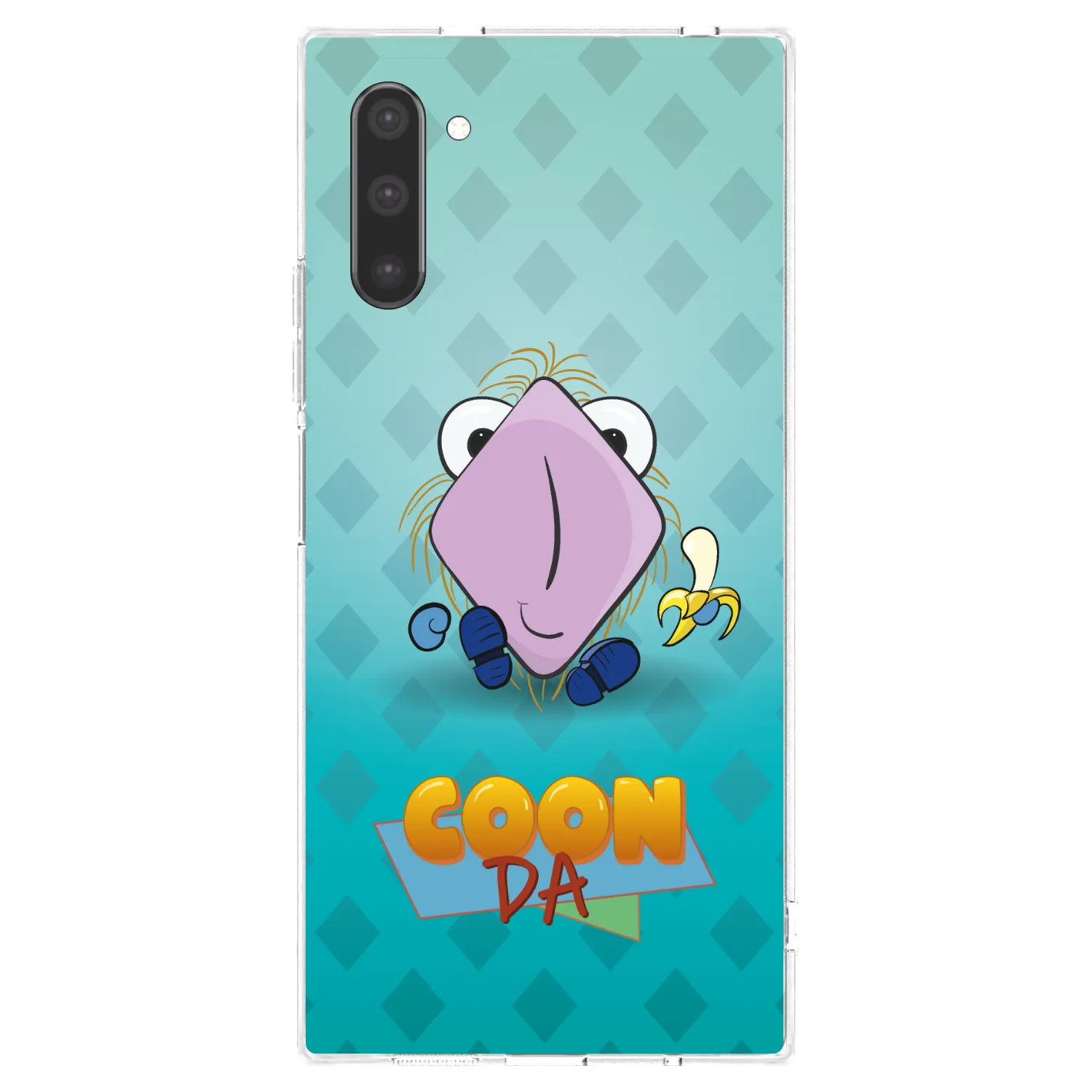 Picasee silikonový průhledný obal pro Samsung Galaxy Note 10 N970F - COONDA chlupatka světlá