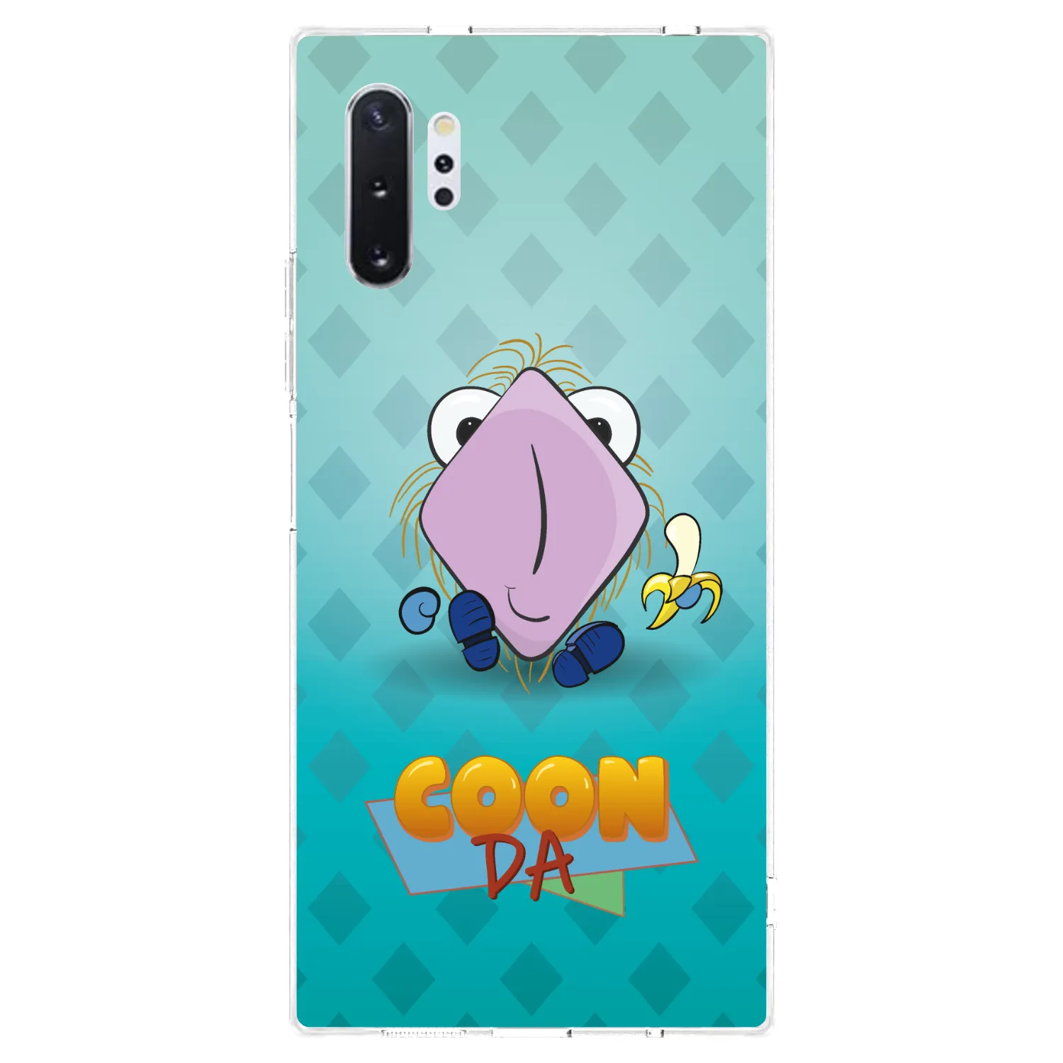 Picasee silikonový průhledný obal pro Samsung Galaxy Note 10+ N975F - COONDA chlupatka světlá
