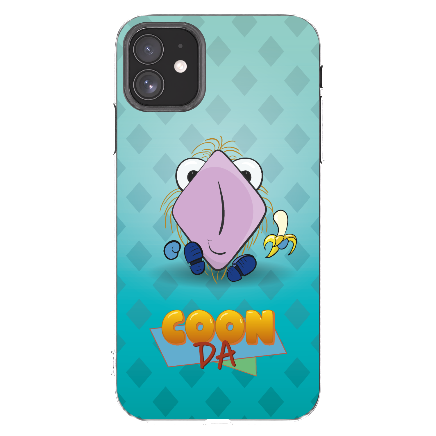 Picasee silikonový průhledný obal pro Apple iPhone 11 - COONDA chlupatka světlá