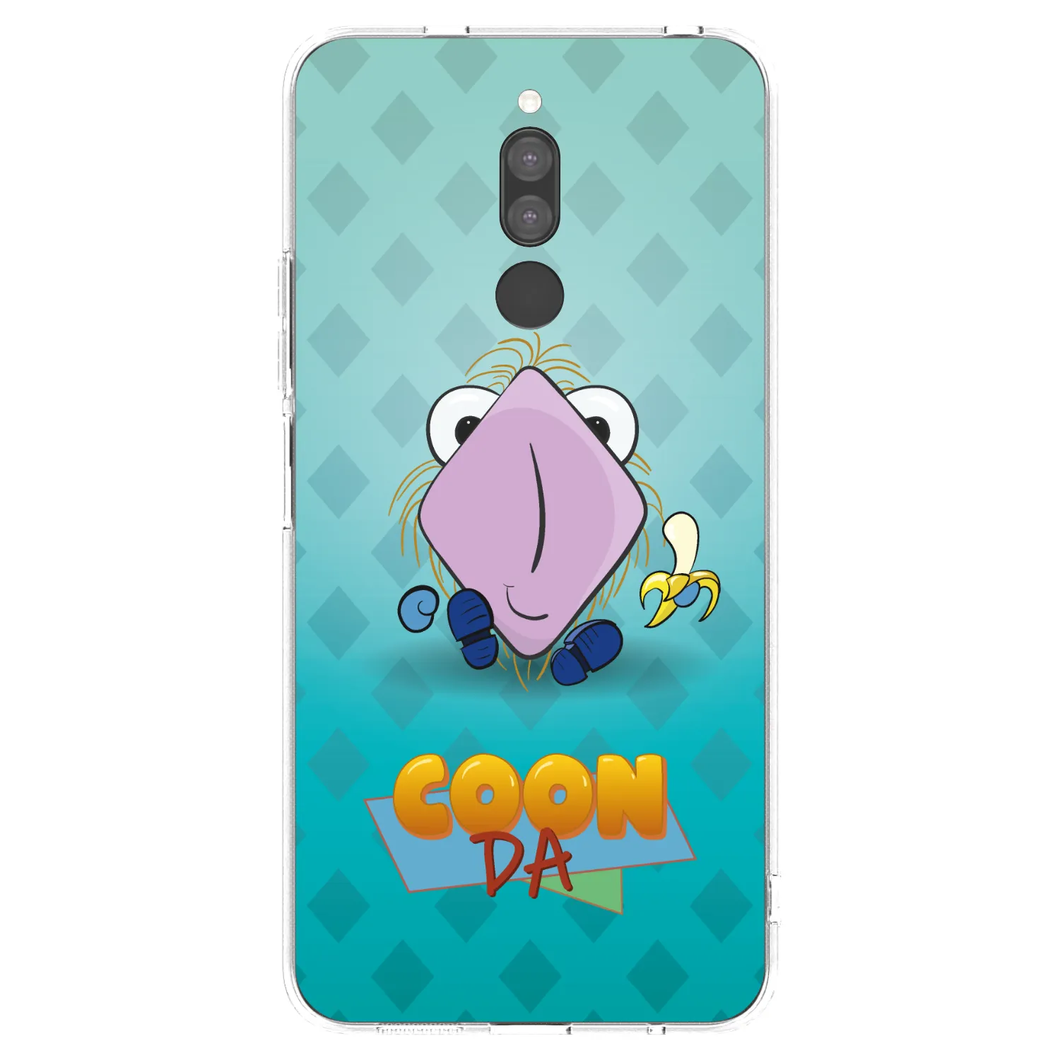Picasee silikonový průhledný obal pro Xiaomi Redmi 8 - COONDA chlupatka světlá