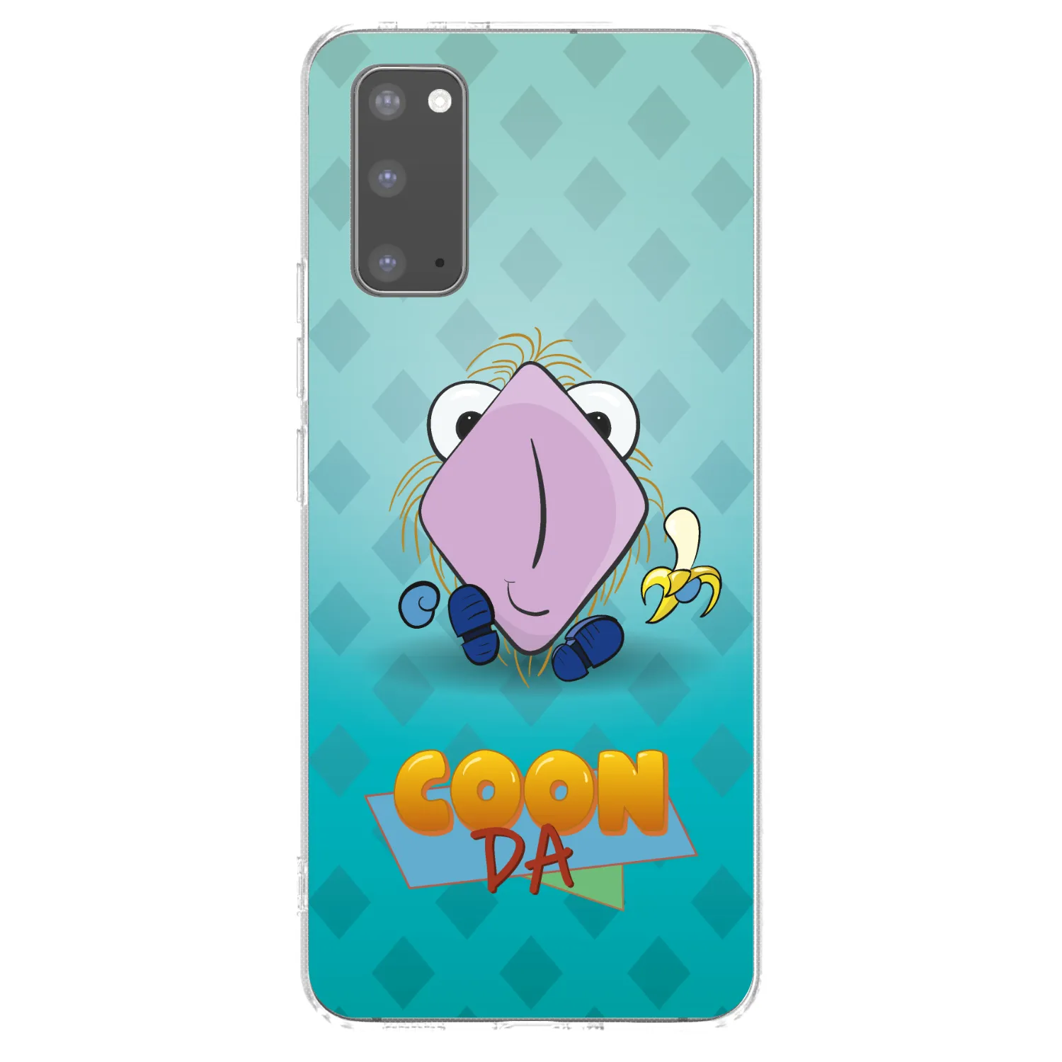 Picasee silikonový průhledný obal pro Samsung Galaxy S20 G980F - COONDA chlupatka světlá