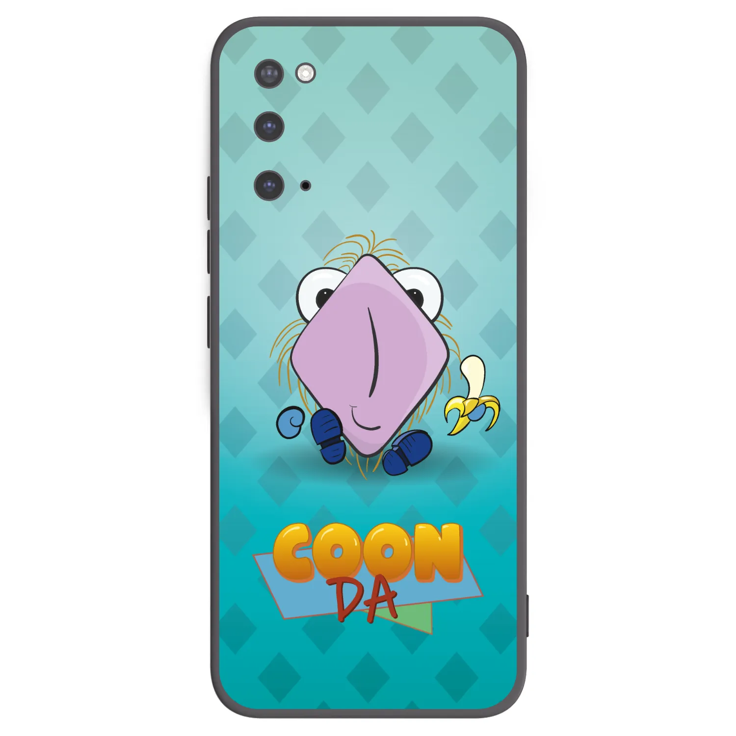 Picasee silikonový černý obal pro Samsung Galaxy S20 G980F - COONDA chlupatka světlá