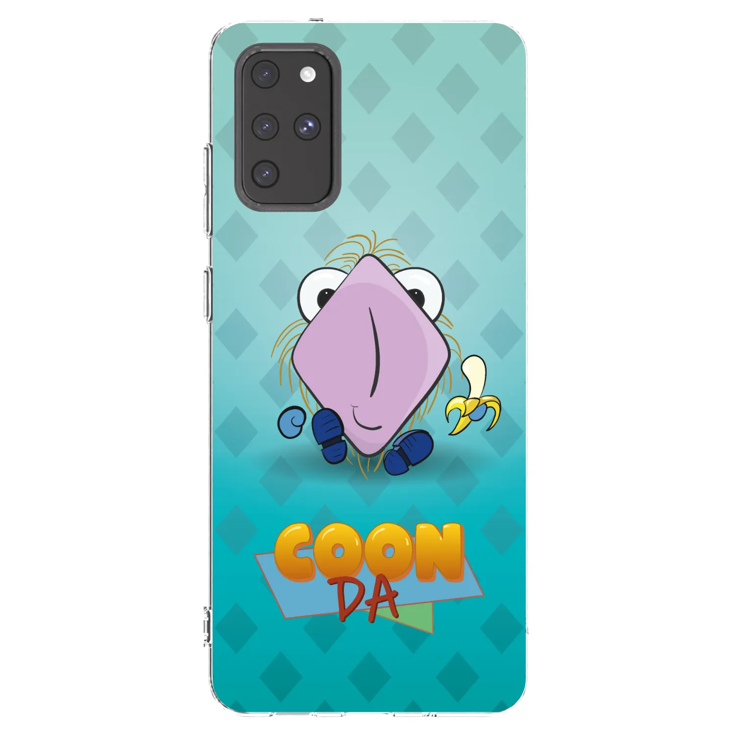 Picasee silikonový průhledný obal pro Samsung Galaxy S20+ G985F - COONDA chlupatka světlá