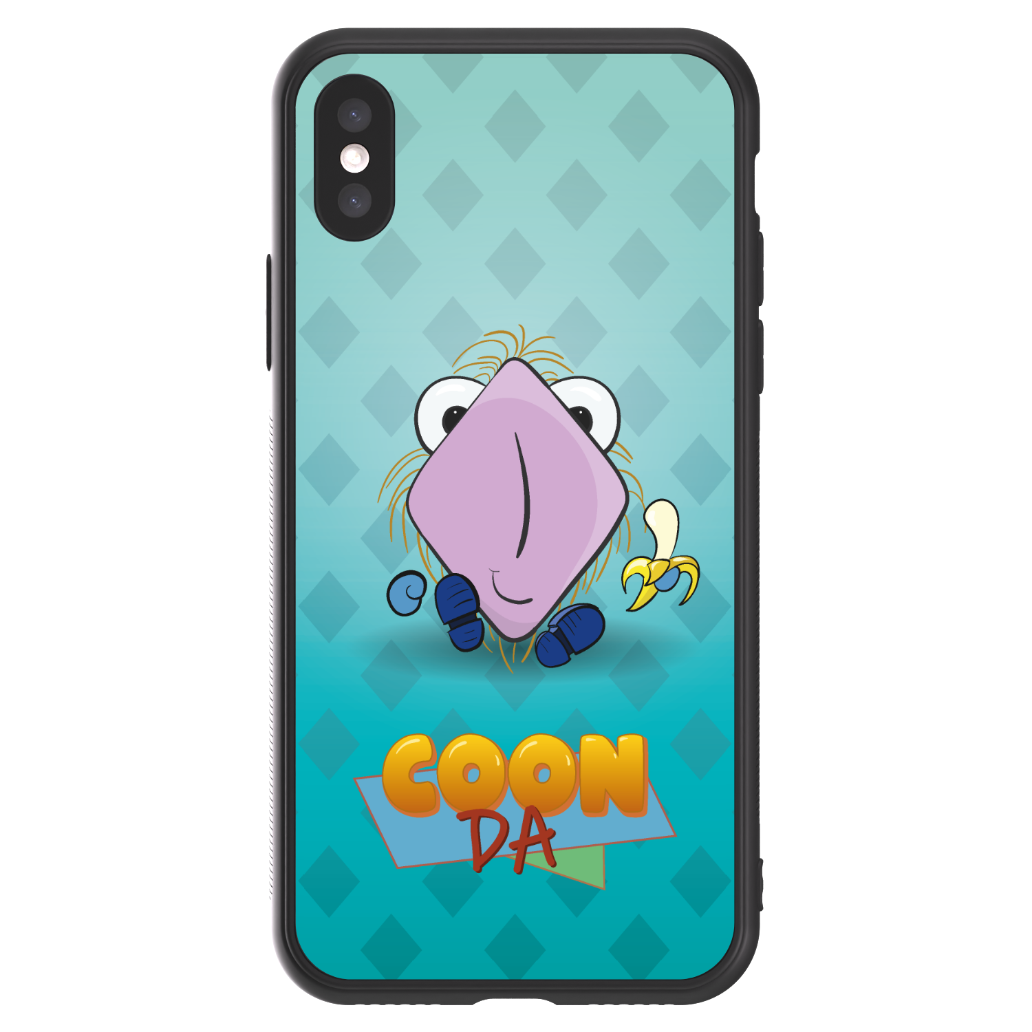 Picasee ULTIMATE CASE pro Apple iPhone X/XS - COONDA chlupatka světlá