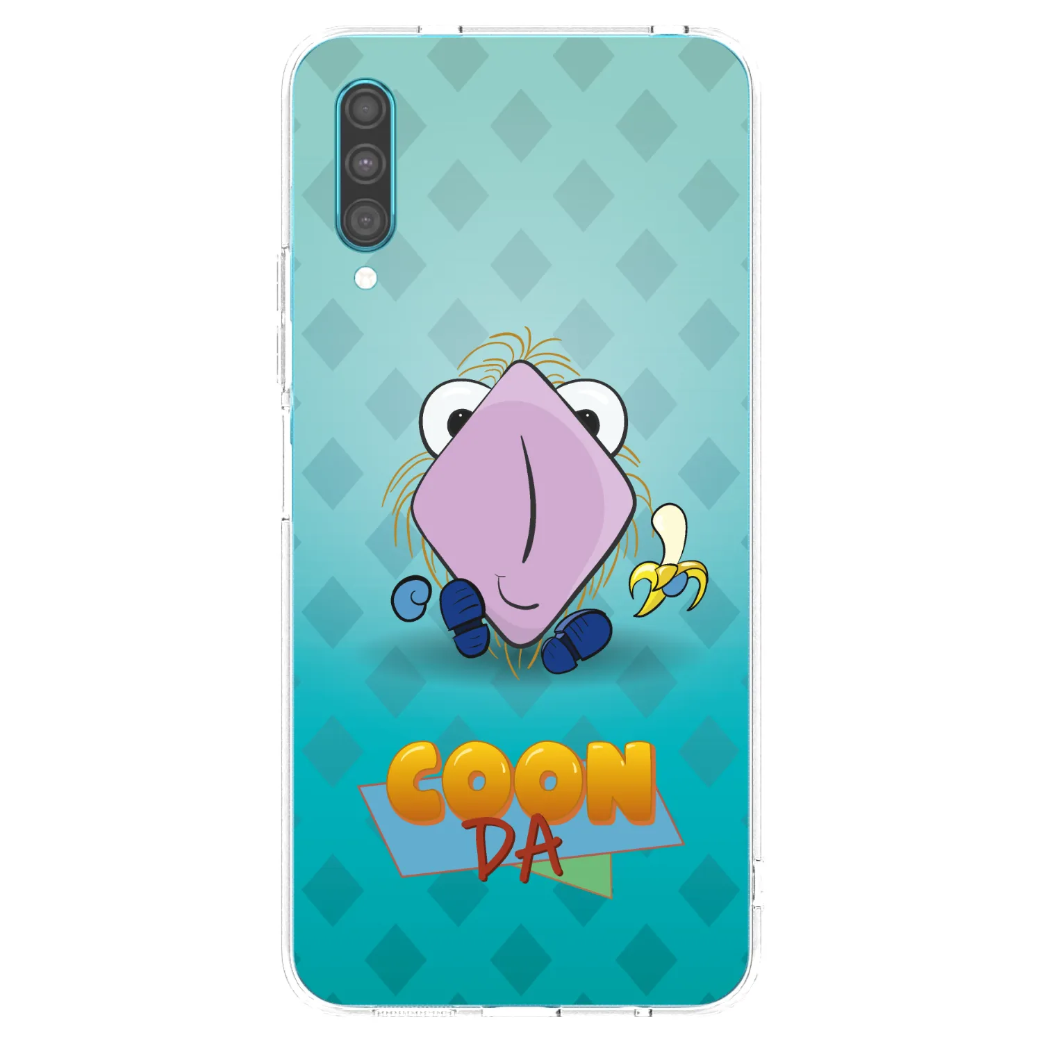 Picasee silikonový průhledný obal pro Samsung Galaxy A30s A307F - COONDA chlupatka světlá