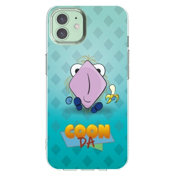 Picasee silikonový průhledný obal pro Apple iPhone 12 - COONDA chlupatka světlá