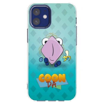 Picasee silikonový průhledný obal pro Apple iPhone 12 mini - COONDA chlupatka světlá