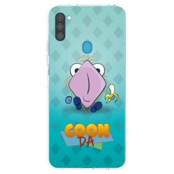 Picasee silikonový průhledný obal pro Samsung Galaxy M11 - COONDA chlupatka světlá