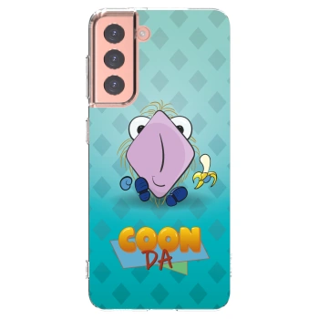Picasee silikonový průhledný obal pro Samsung Galaxy S21 5G G991B - COONDA chlupatka světlá