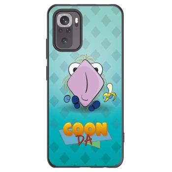 Picasee silikonový černý obal pro Xiaomi Redmi Note 10 - COONDA chlupatka světlá