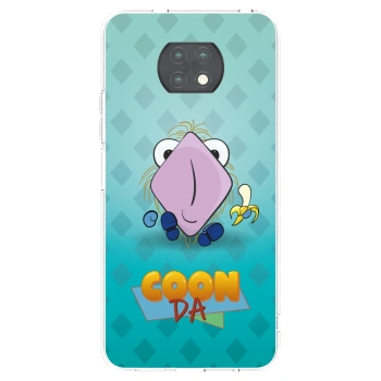 Picasee silikonový průhledný obal pro Xiaomi Redmi Note 9T - COONDA chlupatka světlá