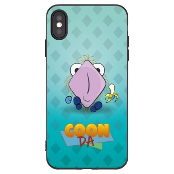 Picasee silikonový černý obal pro Apple iPhone XS Max - COONDA chlupatka světlá