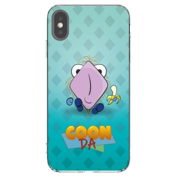 Picasee silikonový průhledný obal pro Apple iPhone XS Max - COONDA chlupatka světlá
