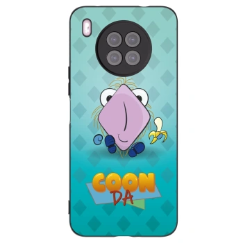 Picasee silikonový černý obal pro Huawei Nova 8i - COONDA chlupatka světlá