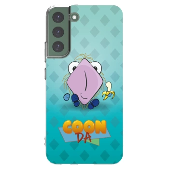 Picasee silikonový průhledný obal pro Samsung Galaxy S22+ 5G - COONDA chlupatka světlá