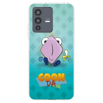 Picasee silikonový průhledný obal pro Vivo V23 5G - COONDA chlupatka světlá