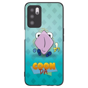 Picasee silikonový černý obal pro OPPO A16s - COONDA chlupatka světlá