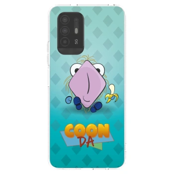 Picasee silikonový průhledný obal pro OPPO A94 5G - COONDA chlupatka světlá