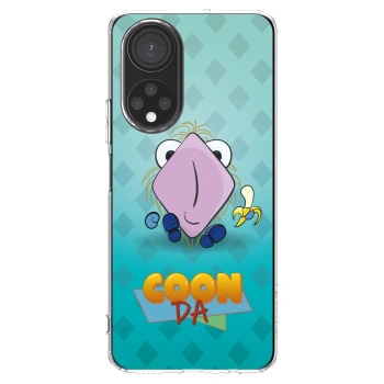 Picasee silikonový průhledný obal pro Honor X7 - COONDA chlupatka světlá