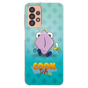 Picasee silikonový průhledný obal pro Samsung Galaxy A23 A236B 5G - COONDA chlupatka světlá