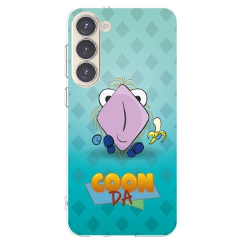 Picasee silikonový průhledný obal pro Samsung Galaxy S23+ 5G - COONDA chlupatka světlá