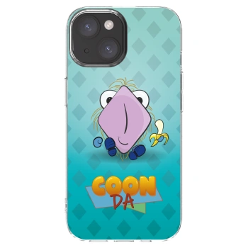 Picasee silikonový průhledný obal pro Apple iPhone 15 - COONDA chlupatka světlá