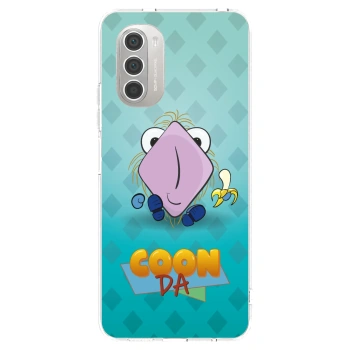 Picasee silikonový průhledný obal pro Motorola Moto G51 - COONDA chlupatka světlá