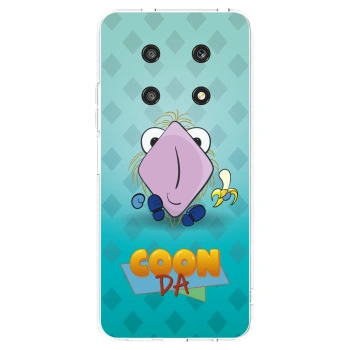 Picasee silikonový průhledný obal pro Honor Magic4 Lite 5G - COONDA chlupatka světlá