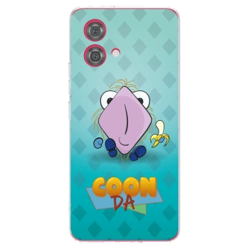 Picasee silikonový průhledný obal pro Motorola Moto G84 5G - COONDA chlupatka světlá