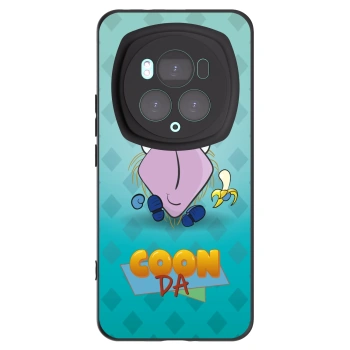 Picasee silikonový černý obal pro Honor Magic6 Pro - COONDA chlupatka světlá