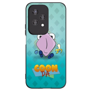 Picasee silikonový černý obal pro Honor 200 Lite - COONDA chlupatka světlá