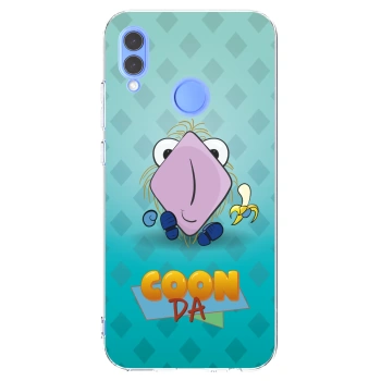 Picasee silikonový průhledný obal pro Honor 10 Lite - COONDA chlupatka světlá