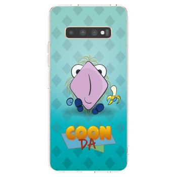 Picasee silikonový průhledný obal pro Samsung Galaxy S10 Plus G975 - COONDA chlupatka světlá