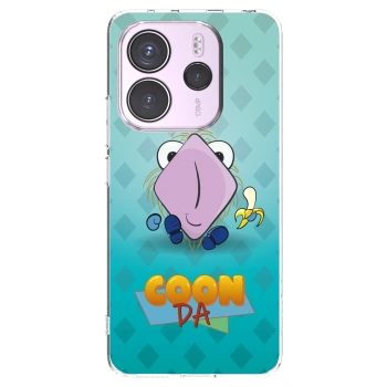 Picasee silikonový průhledný obal pro Xiaomi Redmi Note 14 4G - COONDA chlupatka světlá