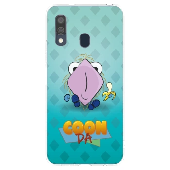 Picasee silikonový průhledný obal pro Samsung Galaxy A40 A405F - COONDA chlupatka světlá