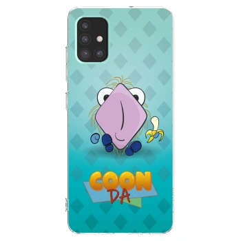 Picasee silikonový průhledný obal pro Samsung Galaxy A51 A515F - COONDA chlupatka světlá