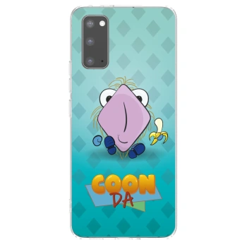 Picasee silikonový průhledný obal pro Samsung Galaxy S20 G980F - COONDA chlupatka světlá