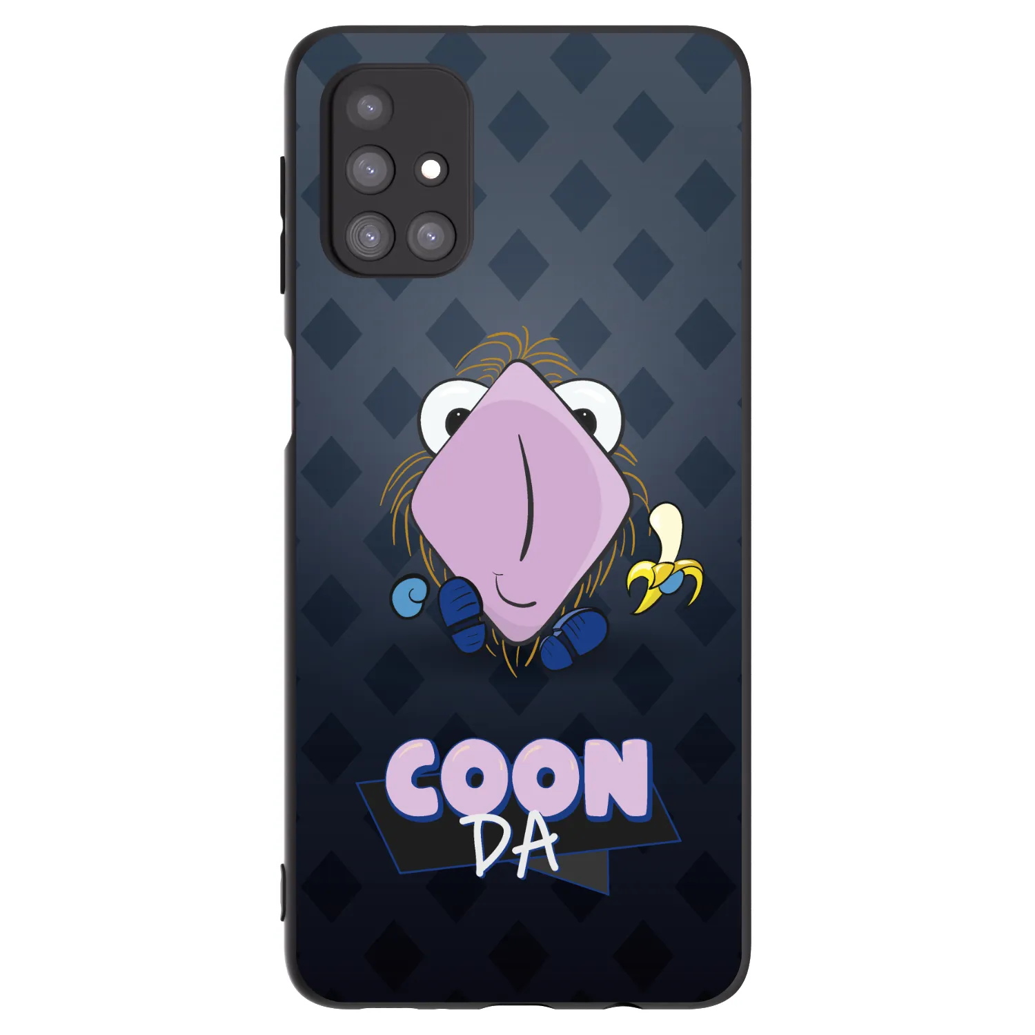 Picasee silikonový černý obal pro Samsung Galaxy M31s - COONDA chlupatka - tmavá