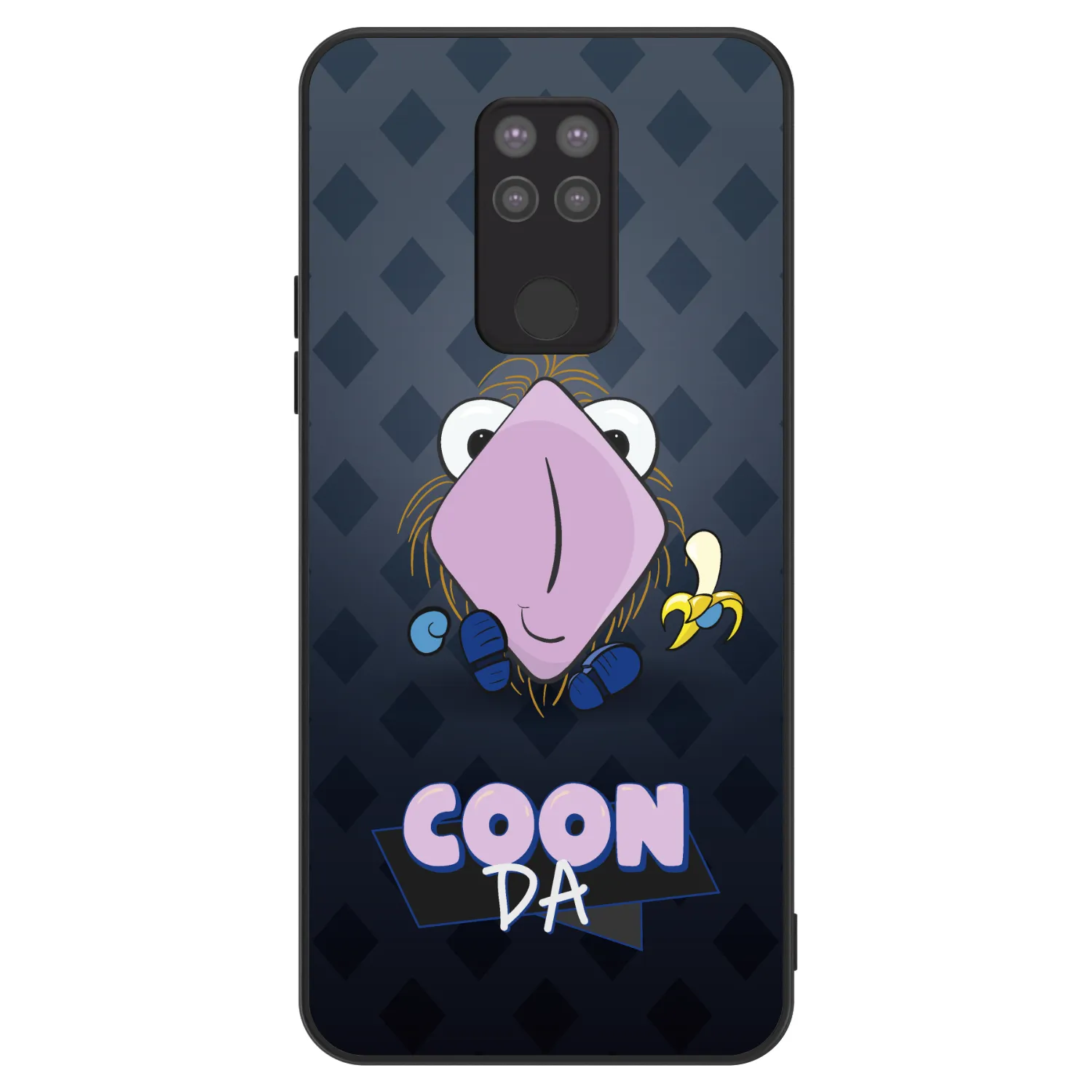 Picasee ULTIMATE CASE pro Xiaomi Redmi Note 9 - COONDA chlupatka - tmavá
