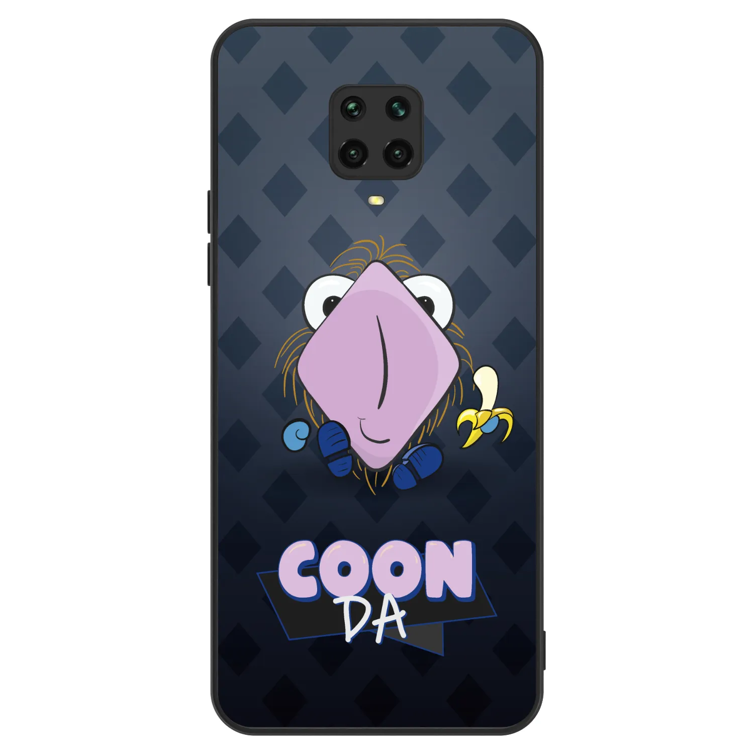 Picasee ULTIMATE CASE pro Xiaomi Redmi Note 9 Pro - COONDA chlupatka - tmavá