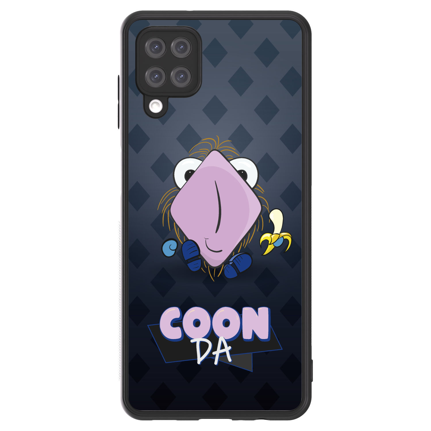 Picasee ULTIMATE CASE pro Samsung Galaxy A12 A125F - COONDA chlupatka - tmavá
