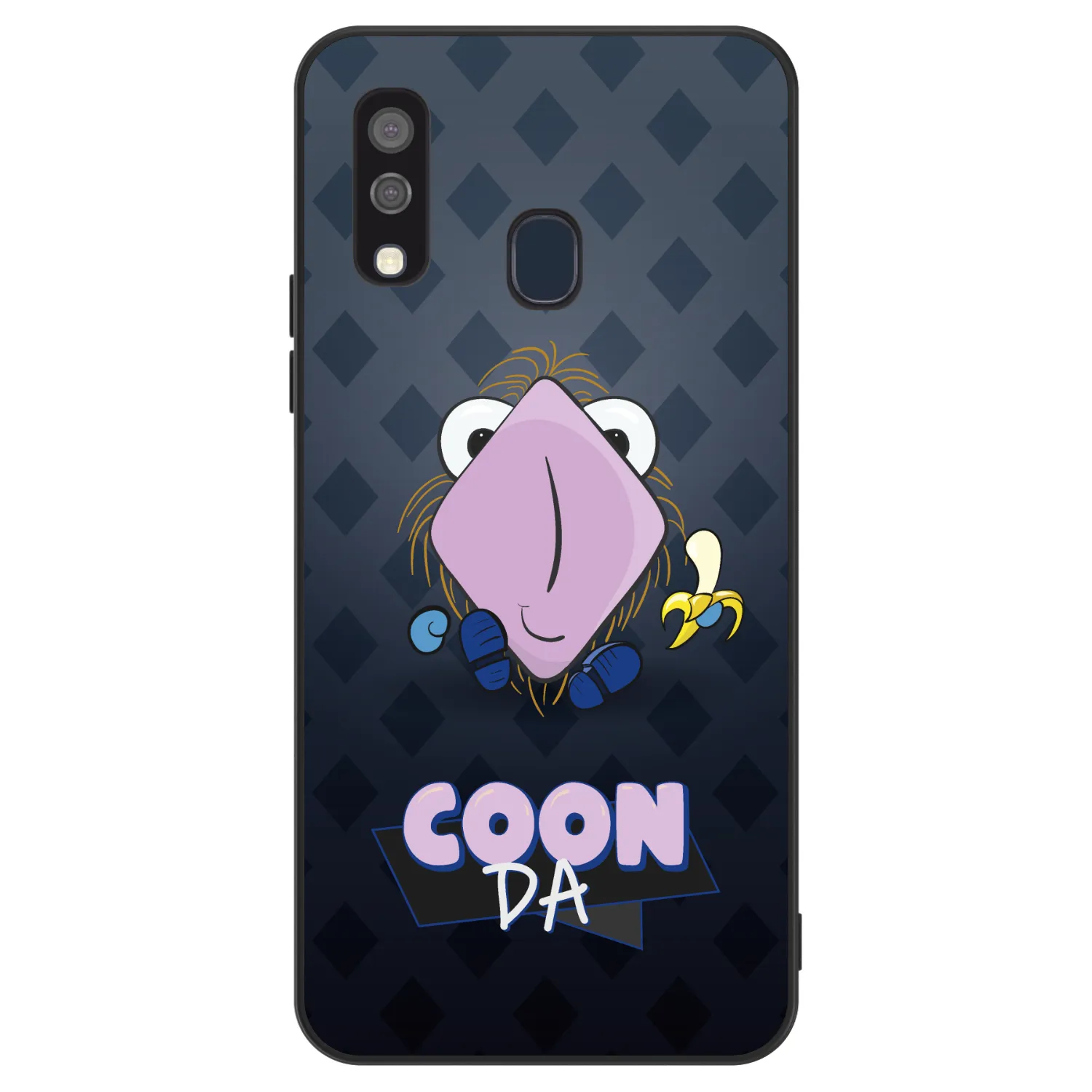 Picasee ULTIMATE CASE pro Samsung Galaxy A40 A405F - COONDA chlupatka - tmavá